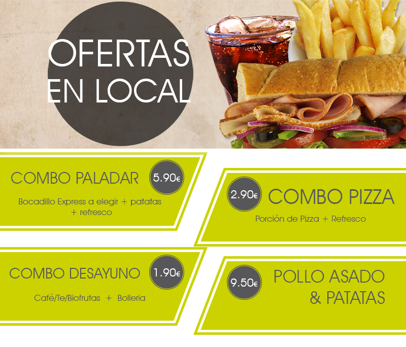 Carta ofertas local